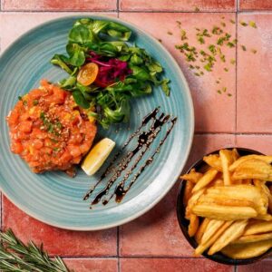 Tartare de saumon mariné XL (200g)