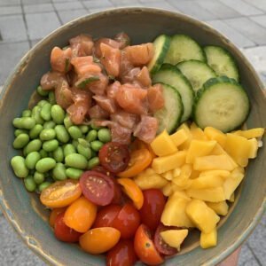 Poké saumon