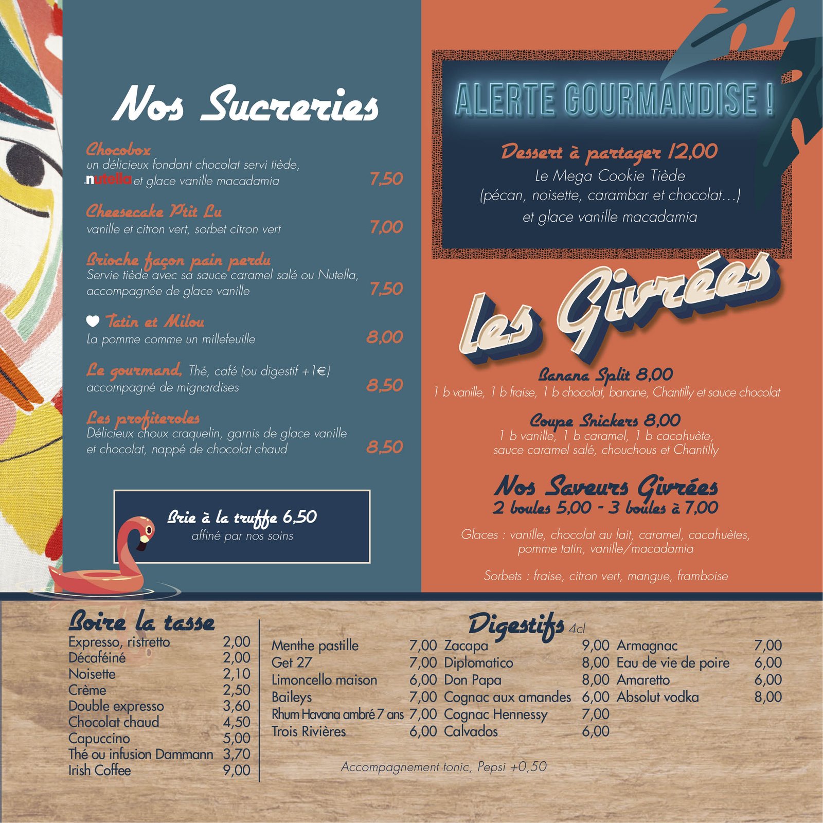 La Piscine_Carte Nov21 La Piscine_Carte Nov21
