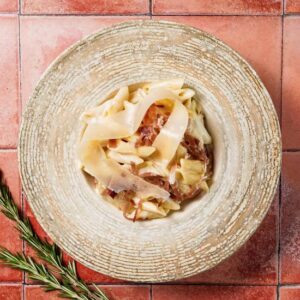Pâtes façon carbonara
